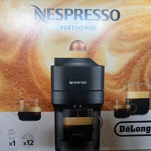 Nespresso Vertuo Pop in Elegant Black